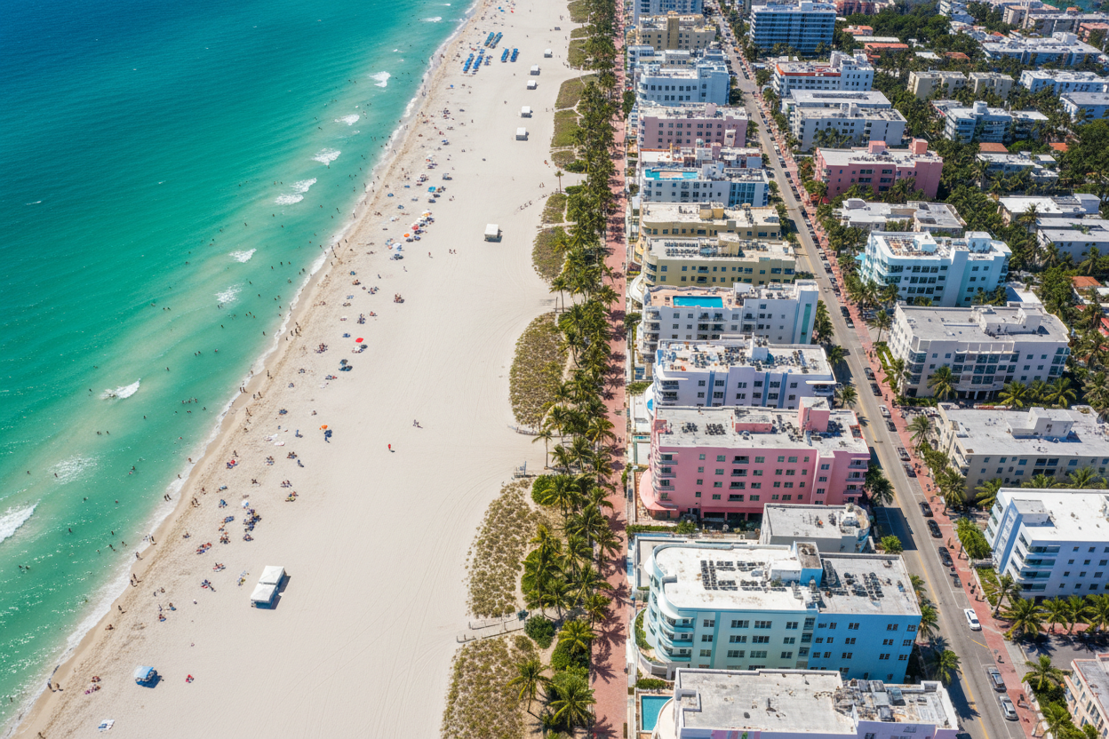 Miami — Sunshine. Beaches. Latin energy.