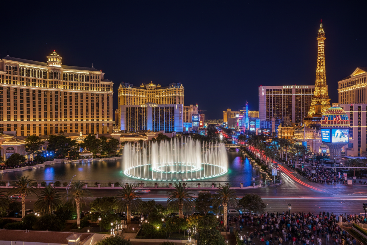 Las Vegas — Lights. Entertainment. Desert adventures.